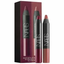 Cheap 🔔 NARS Mini Velvet Matte 💄 Lipstick Pencil Duo Damned Walkyrie 🎁 -Beauty Shop unnamed file 1144