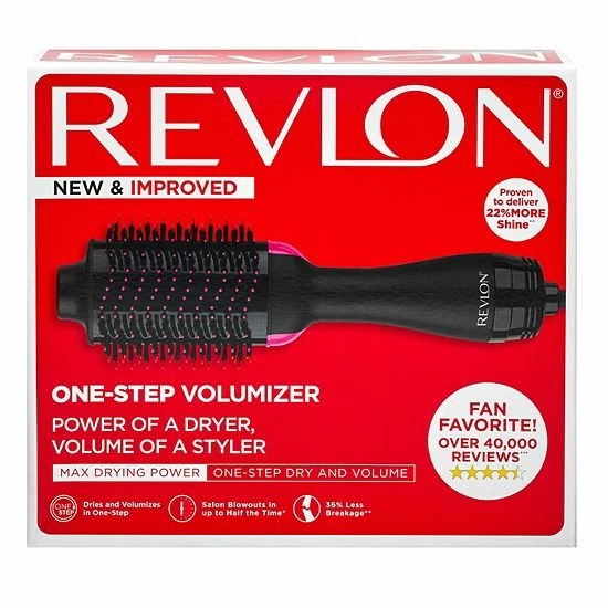 Promo ๐ Revlon One Step Hair Dryer And Volumizer Hot Air Brush, Black โ๏ธ 4 Promo ๐ Revlon One Step Hair Dryer And Volumizer Hot Air Brush, Black โ๏ธ - Image 2