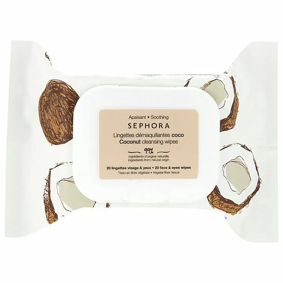 Discount ๐ SEPHORA COLLECTION Clean Cleansing & Gentle Exfoliating Wipes Coconut ๐ 3 Discount ๐ SEPHORA COLLECTION Clean Cleansing & Gentle Exfoliating Wipes Coconut ๐
