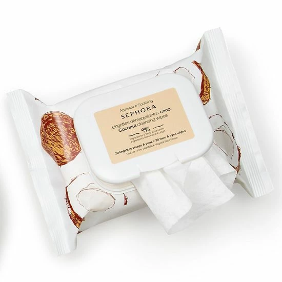 Discount ๐ SEPHORA COLLECTION Clean Cleansing & Gentle Exfoliating Wipes Coconut ๐ 4 Discount ๐ SEPHORA COLLECTION Clean Cleansing & Gentle Exfoliating Wipes Coconut ๐ - Image 2