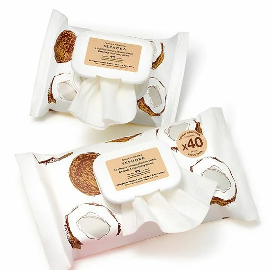 Discount ๐ SEPHORA COLLECTION Clean Cleansing & Gentle Exfoliating Wipes Coconut ๐ 5 Discount ๐ SEPHORA COLLECTION Clean Cleansing & Gentle Exfoliating Wipes Coconut ๐ - Image 3