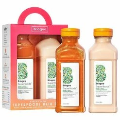 Best Sale ✔️ Briogeo Superfoods Mango + Cherry Balancing Shampoo + Conditioner Duo For Oil Control 😍