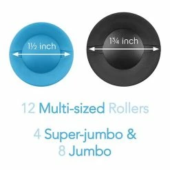 Deals ❤️ Conair Heat Waves Jumbo & Super Jumbo Hot Rollers 💯 -Beauty Shop unnamed file 2969