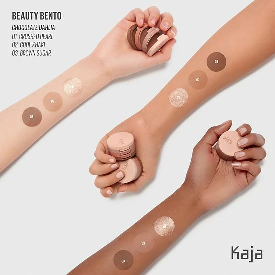 Cheap ๐ Kaja Eye Bento Bouncy Eyeshadow Trio Neutral Moment โญ 4 Cheap ๐ Kaja Eye Bento Bouncy Eyeshadow Trio Neutral Moment โญ - Image 2
