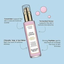 Best reviews of 😀 SUNDAY RILEY Pink Drink Firming Resurfacing Peptide Face Mist 😉 -Beauty Shop unnamed file 3542