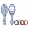 Best deal 🔥 Wet Brush Metallic Marble Detangler Hairbrush, Speed Dry Hairbrush & Hair Coil Set 😀 -Beauty Shop unnamed file 557