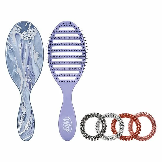Best deal ๐ฅ Wet Brush Metallic Marble Detangler Hairbrush, Speed Dry Hairbrush & Hair Coil Set ๐ 3 Best deal ๐ฅ Wet Brush Metallic Marble Detangler Hairbrush, Speed Dry Hairbrush & Hair Coil Set ๐