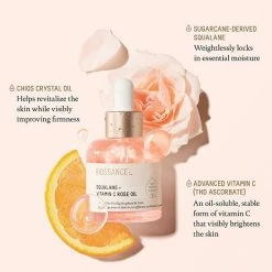 Best Pirce 🛒 Biossance Squalane + Vitamin C Rose Firming Oil ⭐ -Beauty Shop unnamed file 655